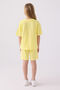 U.S. Polo Assn Girls' Yellow Bermuda Set - 5