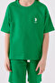 Girl's Green Bermuda Suit - 4