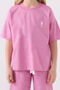 Girl's Pink Bermuda Set - 4