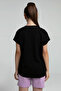 Girl's Black T-Shirt - 4