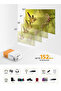Portable LED Projector | 400 Lumens, QVGA Resolution – Compact White/Yellow Design - 7