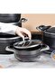 Non-Stick Cookware Set | Unbeatable Prices 5 Pieces with Glass Lids - 6