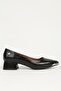 Black Women's Heeled Shoes Pc-55146