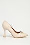 Cream Women's Heeled Shoes Pc-55135 - 2