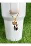 Namaste Cat Thermos Ornament/Kitty Thermos Charm/Cat Animal Figure Bag Charm - 8