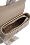 Stylish Design Long Strap Chain Detailed Women's Shoulder Bag 930405 Mink - 4