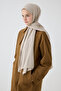 Bamboo Combed Shawl - Stone - 2