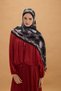 Larissa Silk Crepe Shawl - Black
