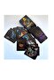 Anime Character Card Storage Box with Colorful Printed Design