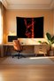 Demon Slayer Neon Horizontal Wall Covering – Anime Themed Quality Fabric Room Decor Tapestry Wall Carpet - 4