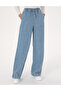 Light Blue Loose Fit Jean Trousers 50314040-Vr003 - 2