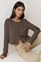 Basic Stretchy Viscose Blend Top