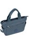 Shoulder Bag, Compact Zip-Top Tote in Water-Resistant Oxford, Front & Side Pocket - 4