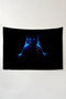 Demon Slayer Neon Horizontal Wall Covering – Anime Themed Quality Fabric Room Decor Tapestry Wall Carpet