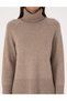 Mink Comfort Fit Wool Blend Turtleneck Sweater 50316667-Vr052 - 6