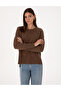 Brown Comfort Fit Wool Blend Sweater 50316659-Vr029 - 3