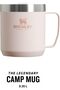 STANLEY Classic Legendary Camp Mug 0.35L - Vacuum Insulated Stainless Steel Mug - Rose Quartz - 3