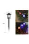 Solar LED garden lamp, Lantern type, Flippy, Red - 3