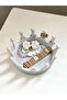 Decorative Jewelry and Accessory Organizer, Modern Jewelry Stand, Jewelry Display Stand with Crown Figure
