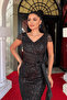Sequin Lace Fabric Design Pencil Dress - BLACK - 3