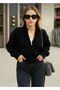 Dgn's Soft Textured Zip-Up Women's Knitwear Cardigan - Jacket - 2
