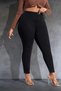Women's Classic Black Plus Size Skinny Fit High Waist Full Lycra Soft Wear Jean C597-Classic - 6