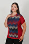 Short Sleeve Silk Combed Cotton Blouse - 3