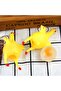 2 Pcs - Antistress - Stress Reliever Egg-Laying Squeeze Soft Chicken Keychain Toy - 6