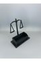 Scales of Justice Business Card Holder – Pla Business Card Holder, Office Desktop Organizer