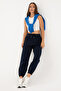 Women's Navy Blue Jogger Sweatpants 50307736-Vr033 - 3