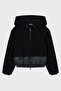 Soft Textured Regular Fit Hooded Coat Coat Ew001371 Af16465 Uc001 - 5