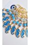 Gift Evil Eye Beaded Lucky Denzi Keychain - Blue 10.5 cm - 2