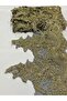 Metallic Glitter Guipure Applique Ribbon – 25 cm Width – 1 Meter (6 Appliques) - 4