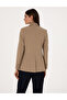 Beige Slim Fit Jacket 50319423-Vr011 - 5