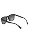 Polarized Matte Black Men's Sunglasses 1322 C0101M - Tr90 Flexible Durable Frame, Italian Varnish - 3