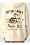 سويت شيرت كبير الحجم مطبوع للجنسين من Outer Banks
