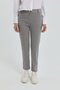 Gabardine Skinny Leg Trousers Gray - 3