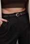 2'Cm Gold Buckle Basic Women's Belt Dress Belt Trouser Belt Classic Belt Jeans Belt Waist Belt - 4