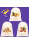 Cashew, Chickpeas, Almond Pouch 35X41 Size Multi-Purpose Pouch - 2
