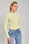 Women's Ribbon Sleeve Bodysuit - Yellow - 4
