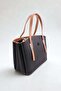 Original Daily Use Suitable Waterproof Women's Shoulder Bag 4030 Blackgrey - 3