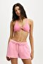 Pink Cotton Women's Shorts Sh287 - 3