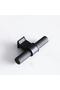 Metal Button Handle Single Screw Drawer Kitchen Furniture Cabinet Cupboard Handles Knob Black - 4