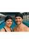 Unisex Set of 2 Lycra Cloth Swimming Caps – Flexible & Comfortable – Sea and Pool Cap for All Age Groups - 7