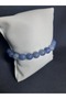 Blue Agate Stone Bracelet Simple and Stylish Unisex - 2