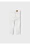 Summer - Seasonal Girls' Satin Trousers - Ecru - 3