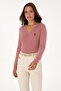 Women's Orchid V-Neck Basic Sweater 50307710-Vr221 - 3