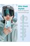 Samsung Galaxy A17 Case Soft Silicone Cover with Transparent Back, Card Holder Compartment and Wallet for Business Cards - 3
