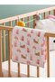 Printed Baby Girl Muslin Blanket 90X100 cm (S4) - 2