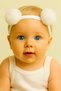 Girl's Plush Pom Pom Detailed 2-Piece Bandana Set (6-24 Months) - 2